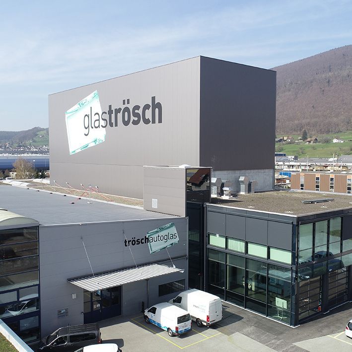 Neubau Hochregallager Glas Trösch AG